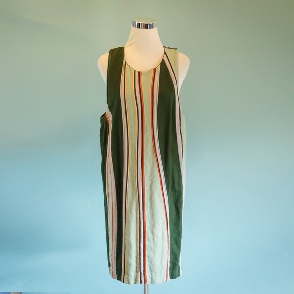 coast keri knot dress green